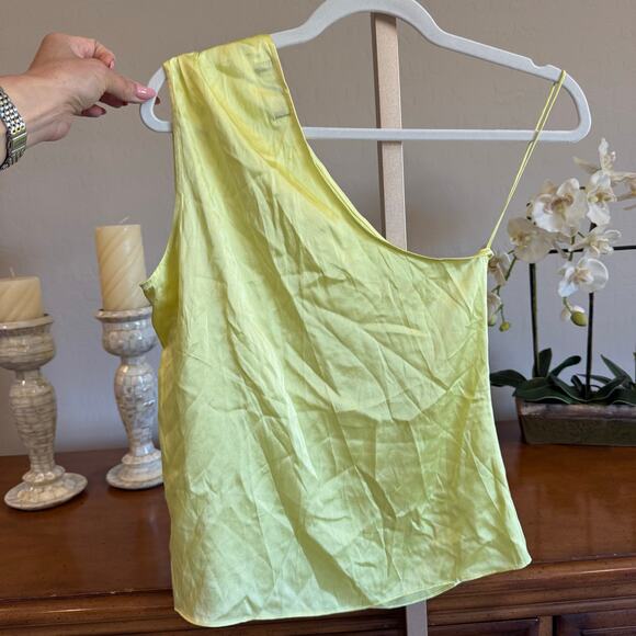 Generation Love Sabrina One Shoulder Yellow Top – NWOT Sample, Approx Small - Picture 4 of 5